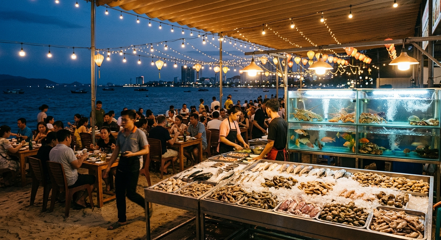Eating seafood in Nha Trang without overpaying