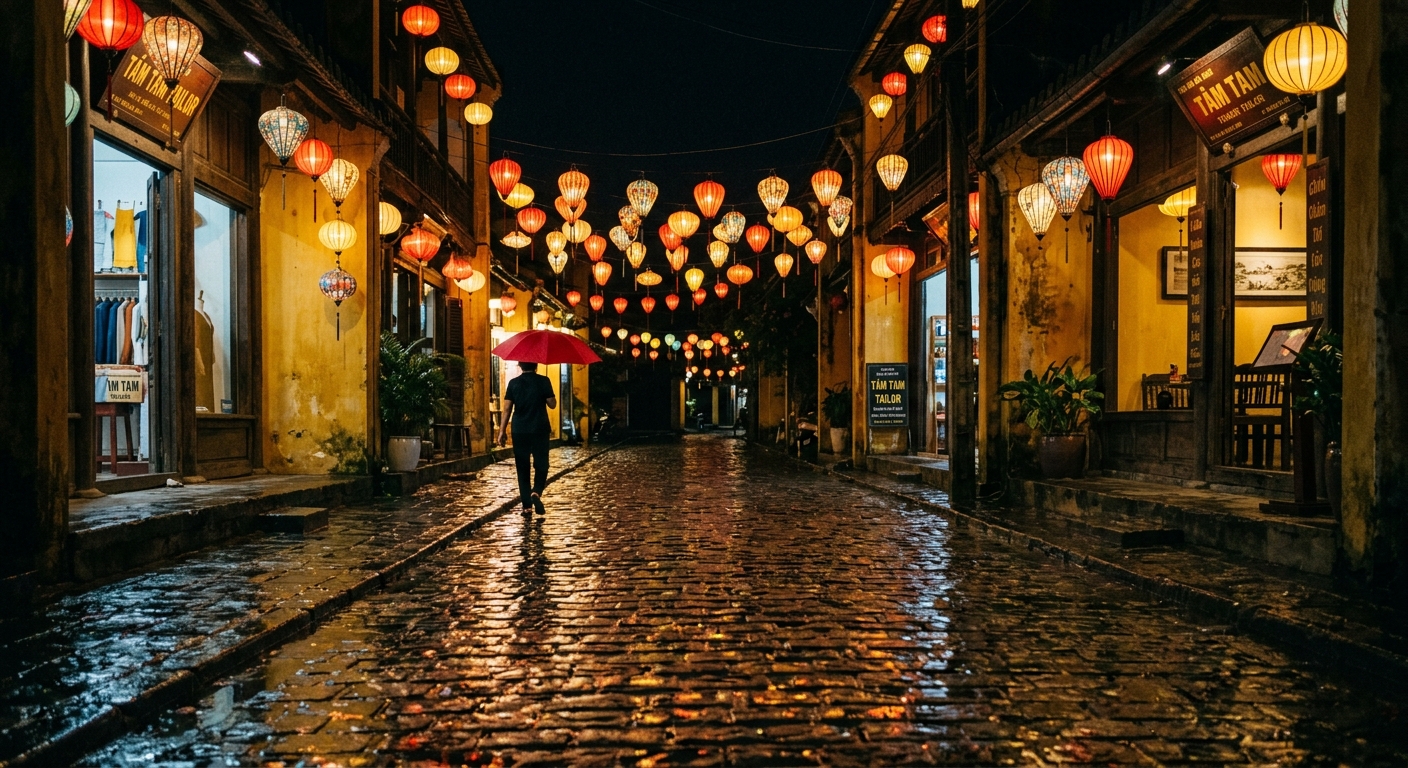 How rain changes everything in central Vietnam between october and december