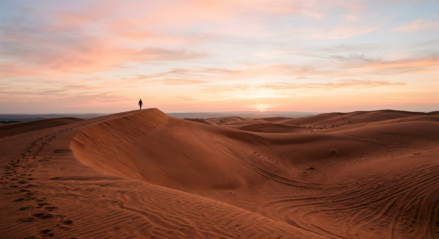 Mui Ne’s red dunes at first light vs the white dunes at sunset