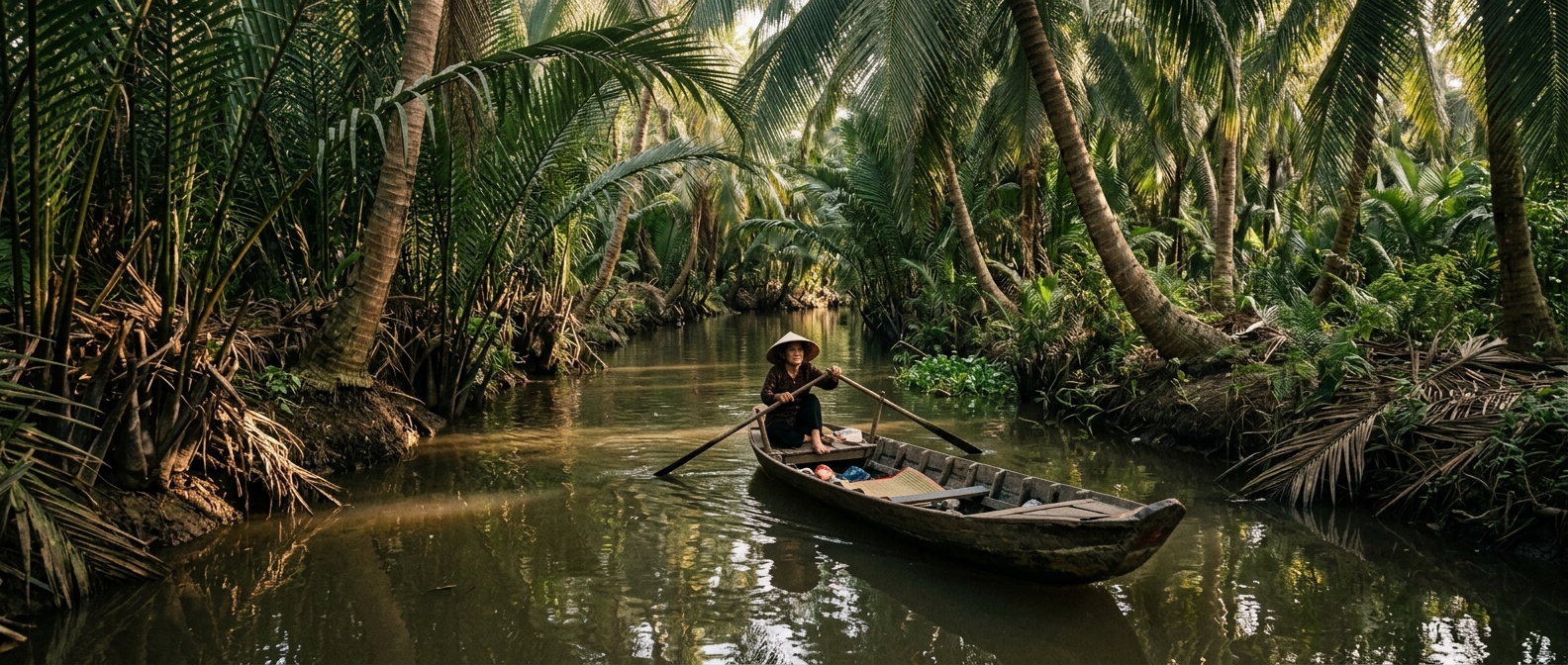 Why the Mekong delta is a two-day trip, not a day trip