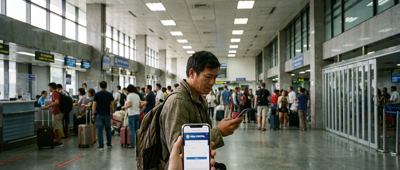 My Vietnam E-Visa Status was stuck on processing for 5 days