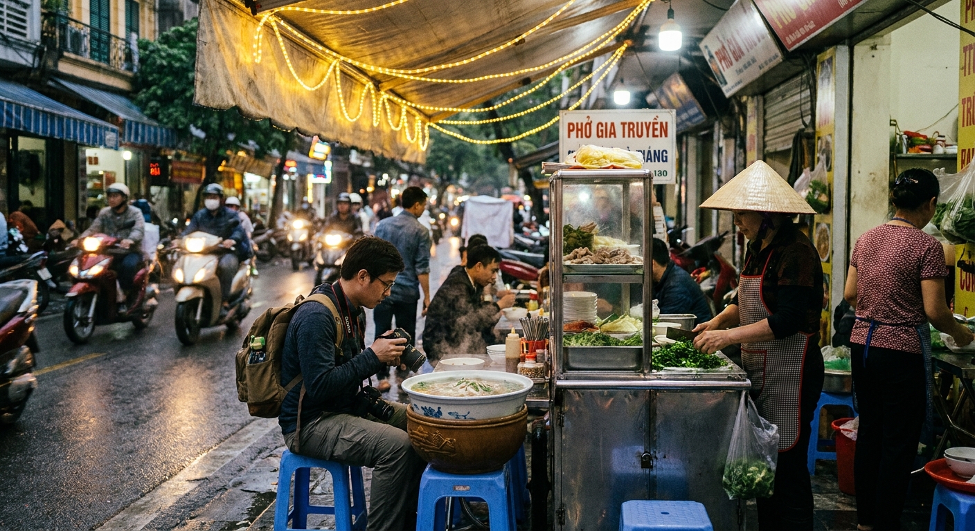 Ordering street food in Vietnam when you don’t speak Vietnamese